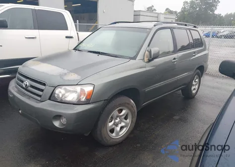 2006 Toyota Highlander z USA, uszkodzony, nr VIN JTEGD21A260151206